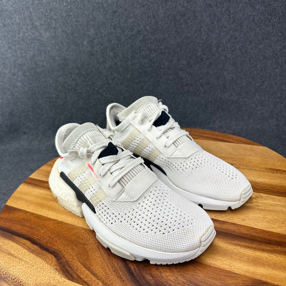 Adidas Originals POD-S3.1 Womens Running Shoes White Solar Red G27946 Size 7 - Picture 2 of 12